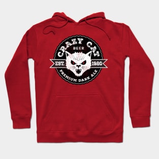 Crazy Cat Beer Hoodie